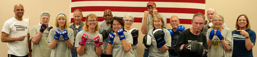 2024 Rock Stead boxing class with coaches